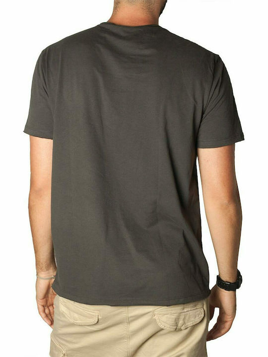 Amplified T-shirt Gray Cotton ZAV210MH2