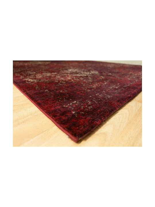 Ezzo Prestige 8032HH Teppich Rechteckig Synthetisch,Polyester/Cotton/Leather Burgundy