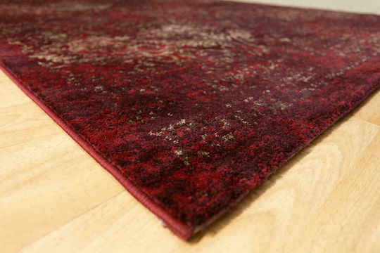 Ezzo Prestige 8032HH Χαλί Στρογγυλό Burgundy Φ160cm