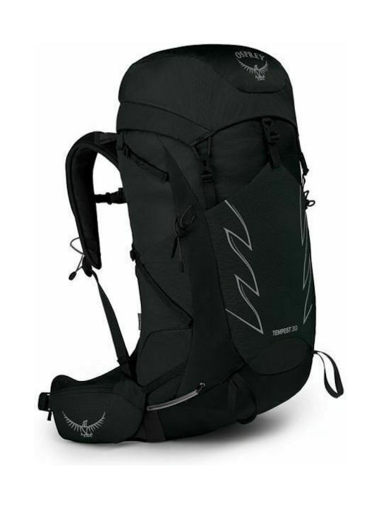 Osprey Tempest 30 Ορειβατικό Σακίδιο 30lt Stealth Black WXS/S