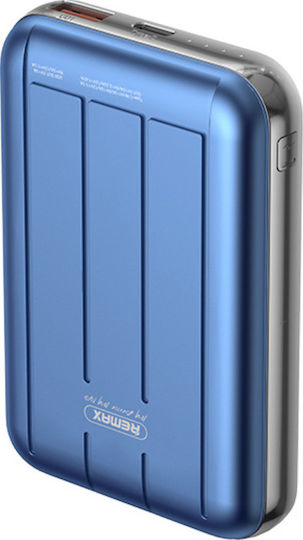 Remax RPP-230 Fonshion Series Power Bank 5000mAh 20W με Θύρα USB-A και Θύρα USB-C Power Delivery Μπλε