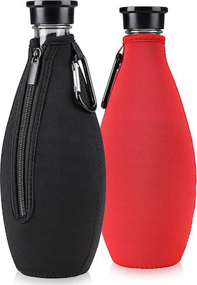 KWmobile Bottle Coolers Sleeves Insulated Bottle Case 0.5lt Red