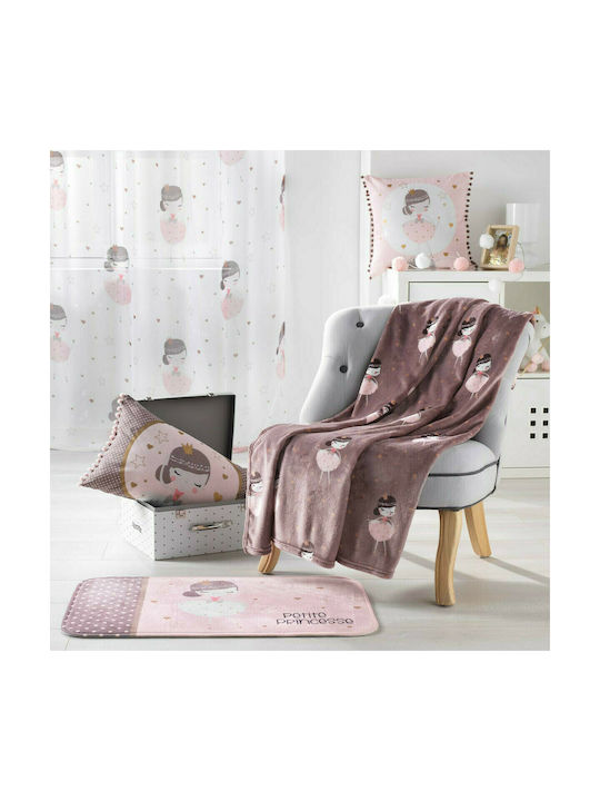 Flamingo Kids Synthetic Rug Petite Princesse 45x75cm