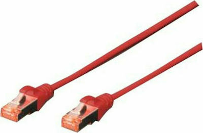 Digitus S/FTP Cat.6 Ethernet Network Cable 5m Red 1pcs