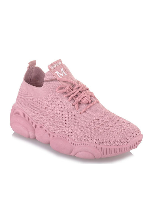 Famous Shoes Chunky Sneakers Pink