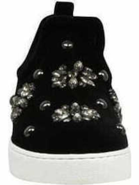 Perfume2 Athletic Material Slip-on-uri pentru femei Negru