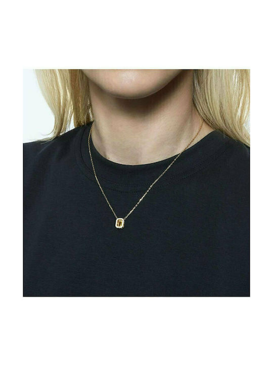 Swarovski Millenia Women's Gold Plated Necklace 5598421