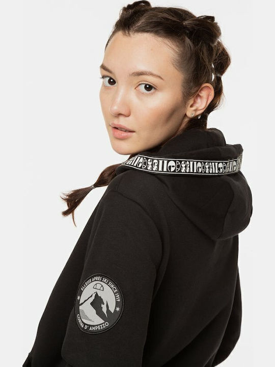 Rusina Oh Women's Sweatshirt Hooded Black