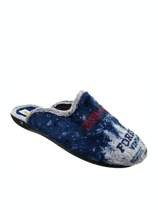 Medies 9789 Men's Slipper Blue