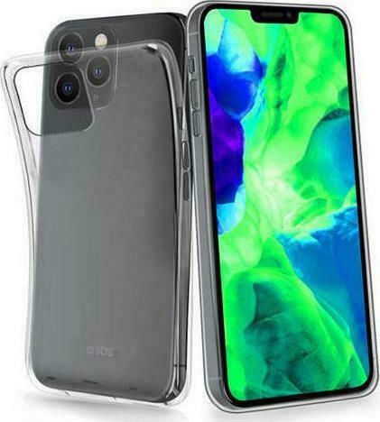 SBS Skinny Back Cover Silicone Transparent (iPhone 12 Pro Max)