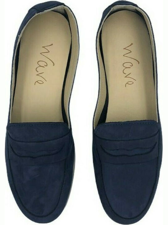 Wave MOCASINE KY-9031 NAVY NUBUCK Wave