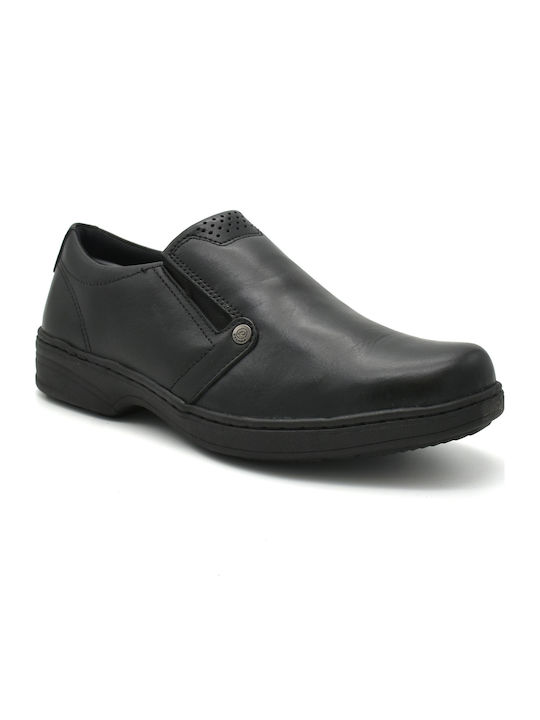 Men's Anatomic Leather Casual Shoes Black