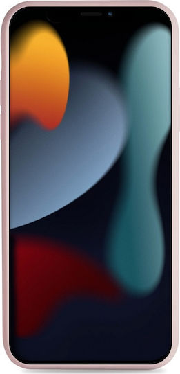Puro Icon Anti-Microbial Back Cover Σιλικόνης Ροζ (iPhone 13 Pro)