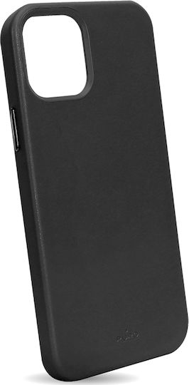 Puro Sky Eco Leather Back Cover Silicon Negru (iPhone 13) IPC1361SKYBLK