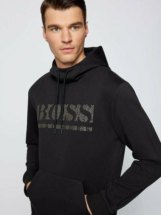 Sweatshirt with Hood Black