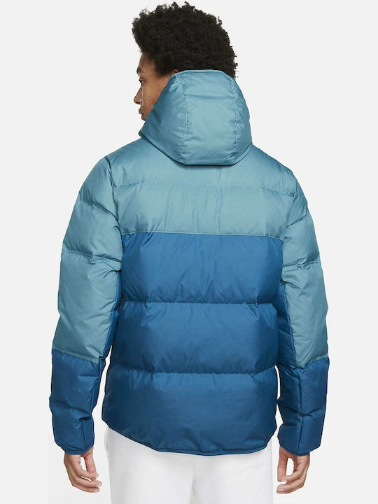 Jachetă de Iarnă Sport Wear Storm Fit Puffer Rift Albastru / Albastru Court