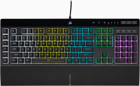 Corsair K55 RGB Pro Gaming Keyboard with RGB lighting (English US)