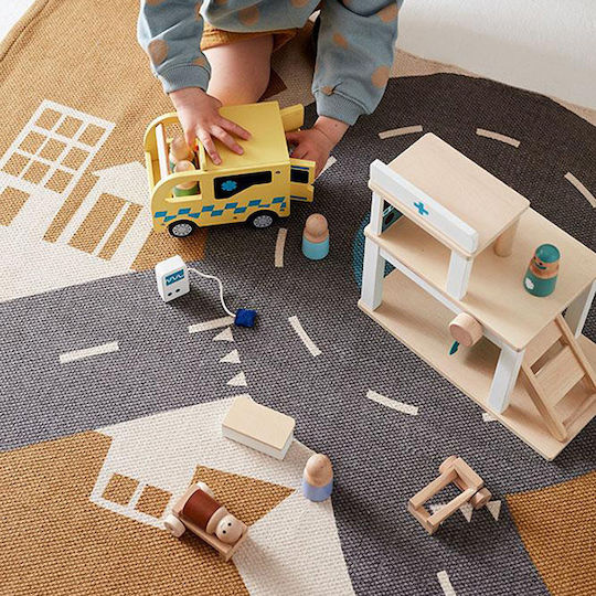 Kids Concept Όχημα Ξύλινο Νοσοκομείο Aiden από Ξύλο για 36+ Μηνών