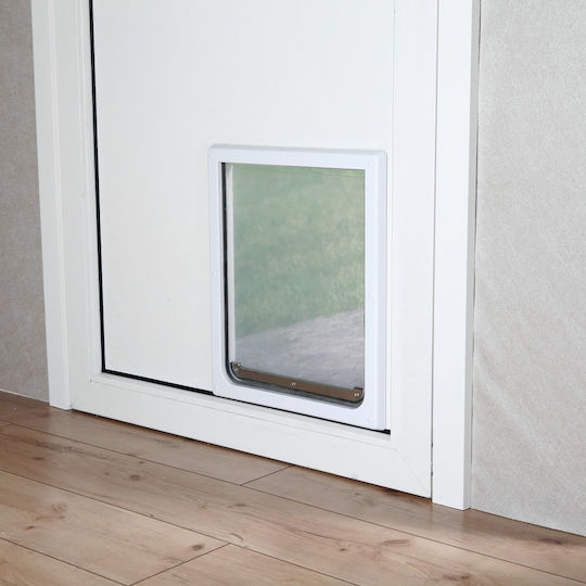 Trixie 2 Way Door Dog M/XL 39x45cm in White Color 39 x x 45cm