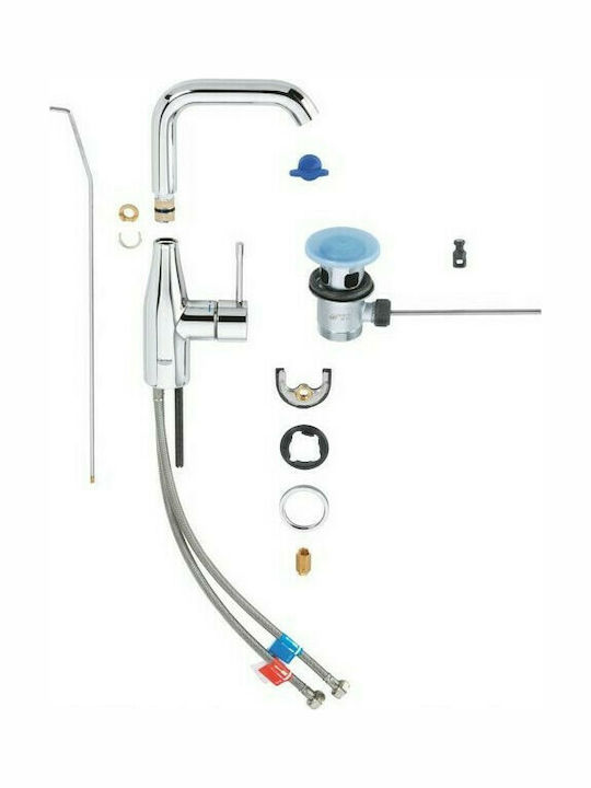 Grohe Essence Αναμεικτική Μπαταρία Νιπτήρα Χάλκινη