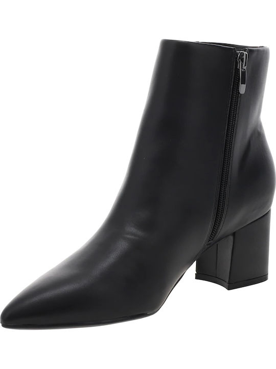 Iliora3 Sy Konto Leather Women's Ankle Boots Black