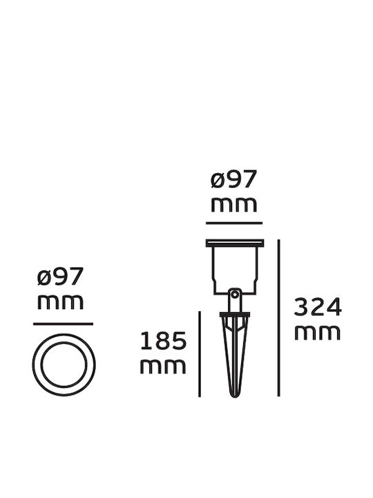 VK Lighting Wasserdichte LED-Leuchte Eingesteckt 56610-070639