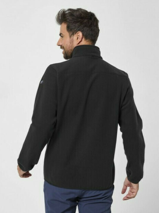 Lafuma Men's Fleece Cardigan with Zipper Black