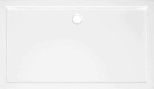 vidaXL Rectangular Acrylic Shower White 70x120x4cm