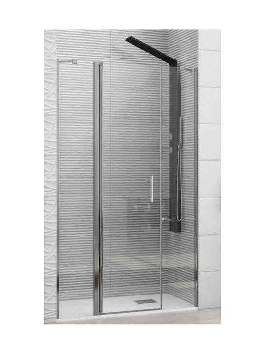 Karag Panex 600 PAN600120 Divider de verandă Duș cu Cu balamale Ușă 120x190cm Sticlă transparentă