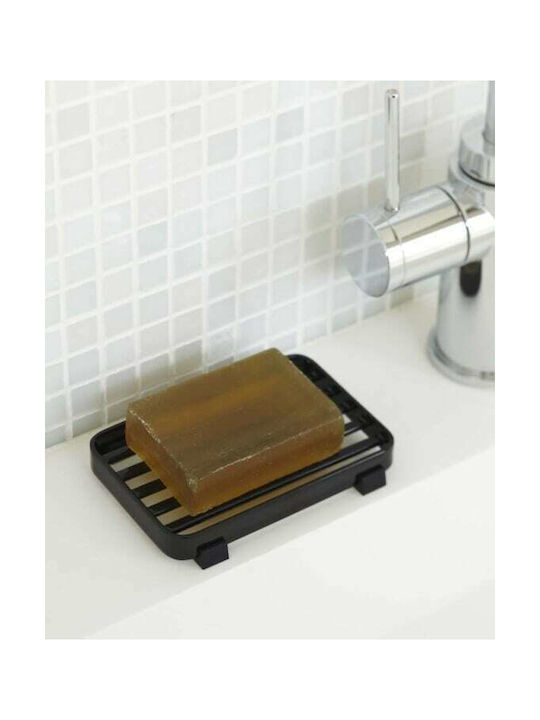 Yamazaki Tower YMZK Metallic Soap Dish Wall Mounted Black