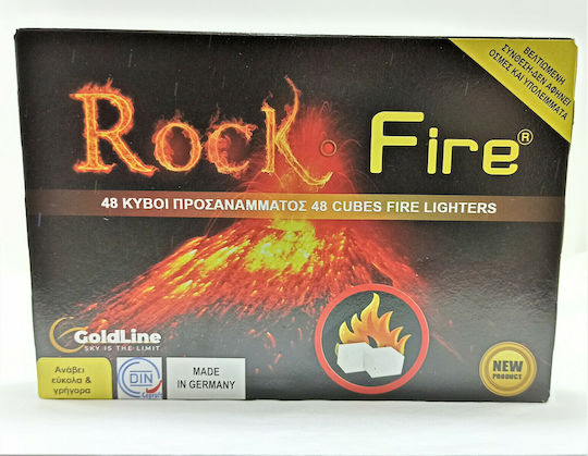 Goldline Rock Fire Кубчета за запалване 48бр