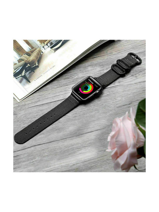 Tech-Protect Scout Strap Fabric Black (Apple Watch 42/44/45mm) 003654