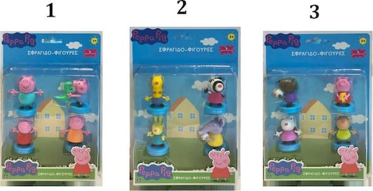 Giochi Preziosi Stamps 4 Pack Hero Mania Peppa Pig for Children 3+ years Years (Various Designs/Assortment of Designs) 1pc