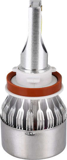 GloboStar Lamps Car H11 Canbus LED 6000K Cold White 8-48V 72W 2pcs