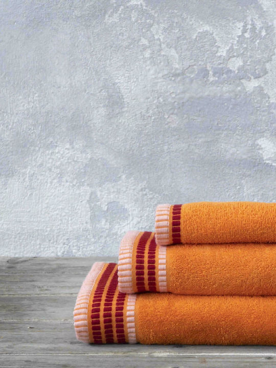 Nima 3pc Bath Towel Set Siren Amberglow Weight 450gr/m²