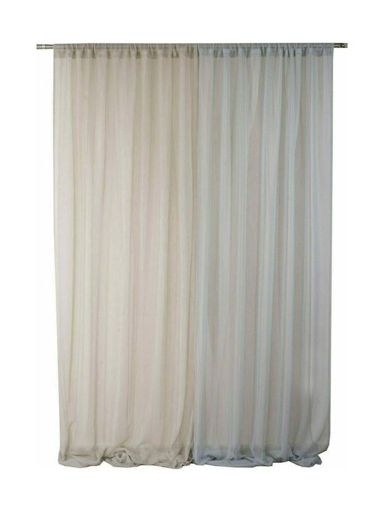 Viopros Curtain with Pencil Pleat 1060 Greene 280x270cm