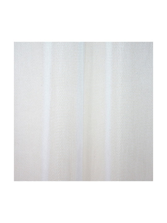 Viopros Curtain with Pencil Pleat 1060 White 280x270cm