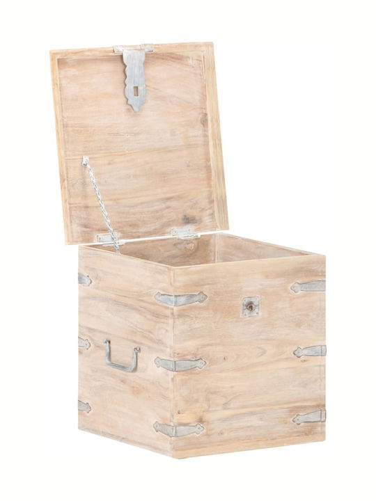 vidaXL Outdoor Storage Box Brown L40xW40xH40cm