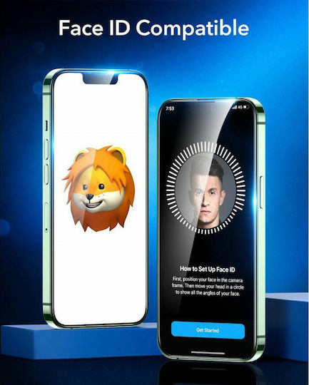 ESR Shield 2-Pack Tempered Glass (iPhone 13 Pro Max)