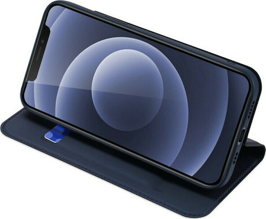 Dux Ducis Skin Pro Book Piele artificială Albastru marin (iPhone 13)
