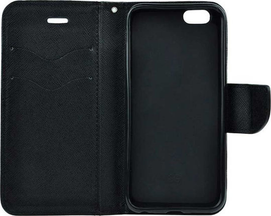 Fancy Wallet Δερματίνης Μαύρο (Galaxy XCover 5)