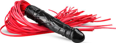 Whipped Double Pleasure Dildo Flogger 59cm