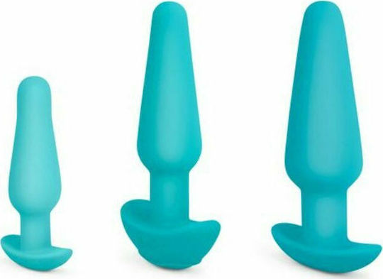 b-Vibe Anal Training Kit & Education Set Anale Plugs Elektrische Gitarren Türkis