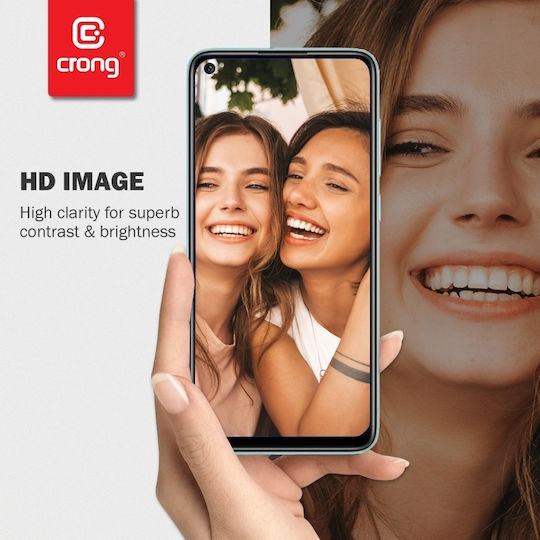 Crong 7D Nano Flexible 0.3mm Full Glue Full Face Tempered Glass (Mi 11 Lite / 11 Lite 5G / 11 Lite 5G NE)