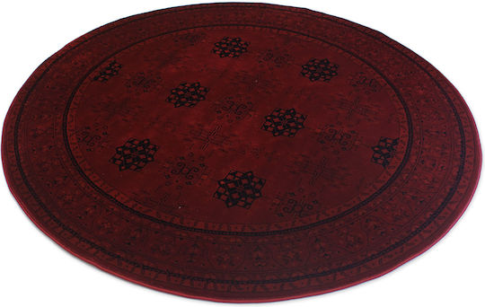 Royal Carpet Afgan 8127A cu franjuri Roșu închis