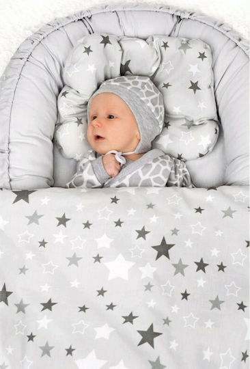 New Baby Perna Pentru Bebeluşi Nest Stars Alb