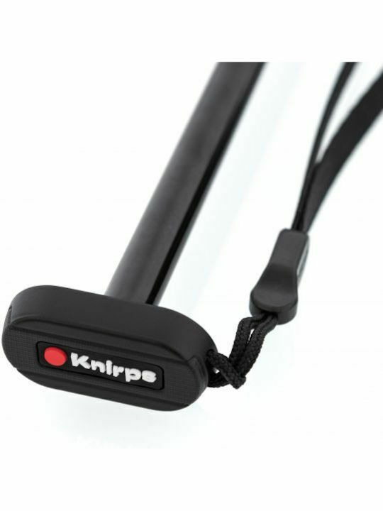 Knirps Αντιανεμική Ομπρέλα Βροχής Σπαστή Κόκκινη