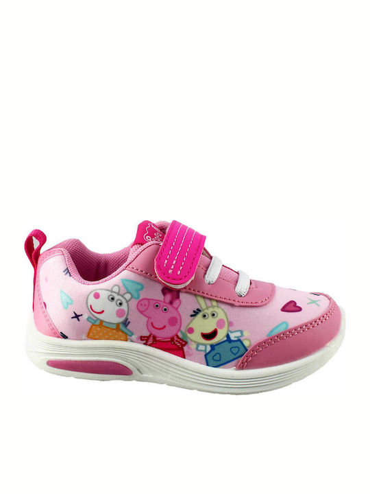 IQ Shoes Παιδικό Sneaker 142.4948 με Φωτάκια για Κορίτσι Ροζ