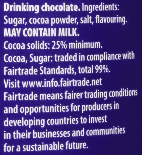 Cadbury Chocolate Powder 2000gr