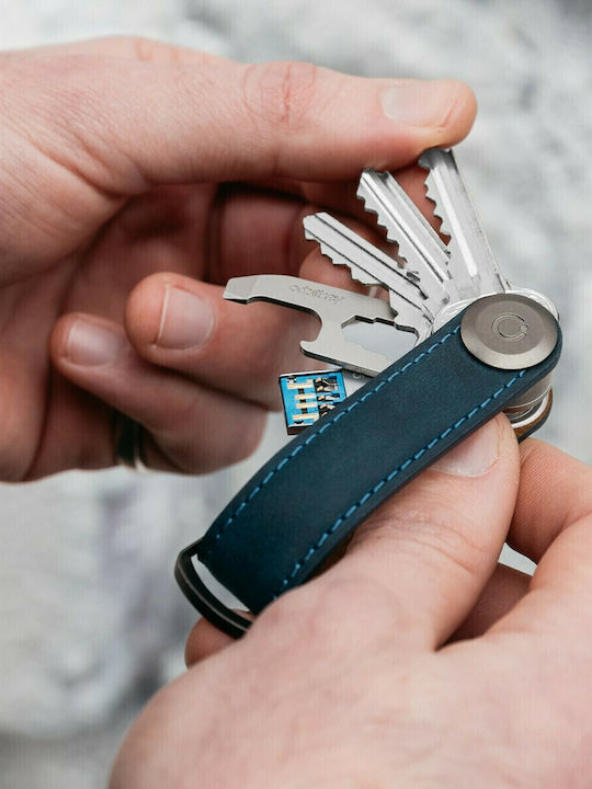 Orbitkey Μπρελόκ Δερμάτινο Navy Μπλε Orbitkey Μπρελόκ Δερμάτινο Navy Μπλε